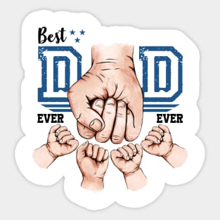 Best dad ever gift fathers day 2023 Sticker